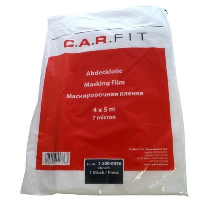 Маскувальна плівка CarFit 4х5 м, 7 мікрон (арт. 1-200-0450)