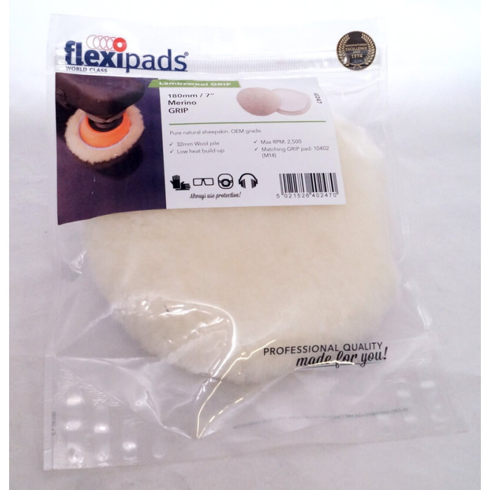 Полірувальне коло лама - Flexipads Merino Lambs Wool Bonnet 180х32 мм. (6