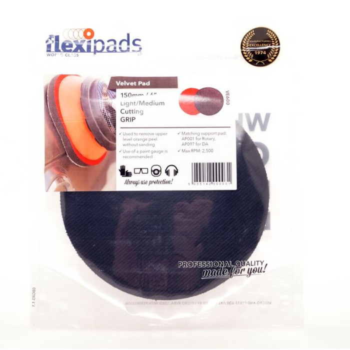 Полірувальне коло вельветове Flexipads Velvet 150 мм (6