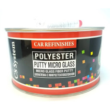 Шпаклівка зі скловолокном 1.8кг CS System Micro Glass м'яка (3мм)