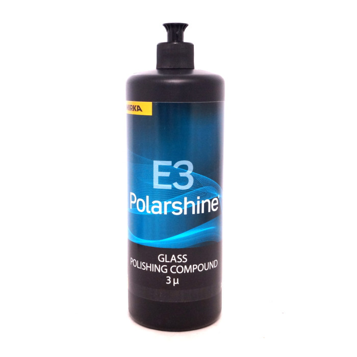 Полірувальна паста для полірування скла, MIRKA 7990310111 Polarshine Е3, 1л