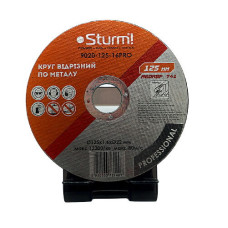 Диск відрізний з металу (125×1.6×22.2) Sturm! 9020-07-125×16