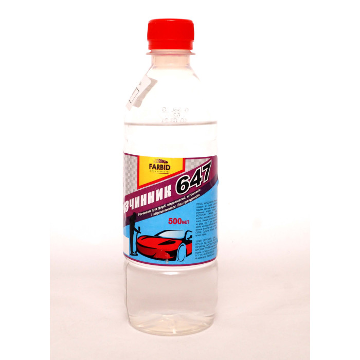 Розчинник 647 FARBID 0.5л. (0,36 кг)