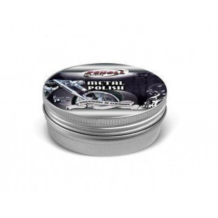Паста для полірування та чищення хромованих деталей автомобіля Scholl Premium Metal Polish 10017 (100г)