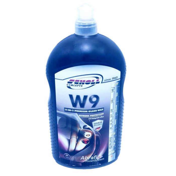 Захисний глейз для кузова 2в1 Scholl Concepts W9 2in1 Lackversiegelung 1 л. (SHL10641)