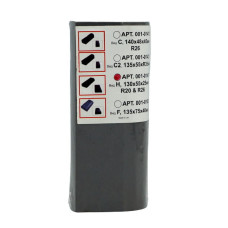 Шлифовальная колодка VTP 1412 вид H, ''Profi'', серая, 130х55х25мм