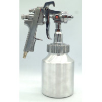 Краскопульт пневматичний Auarita W-871-2.5мм металевий бачок