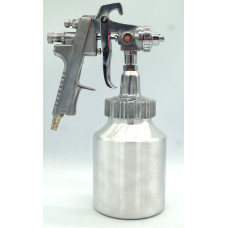 Краскопульт пневматичний Auarita W-871-2.5мм металевий бачок