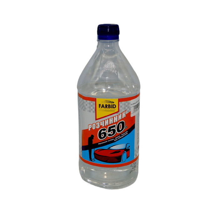 Розчинник Farbid 650 1л пет