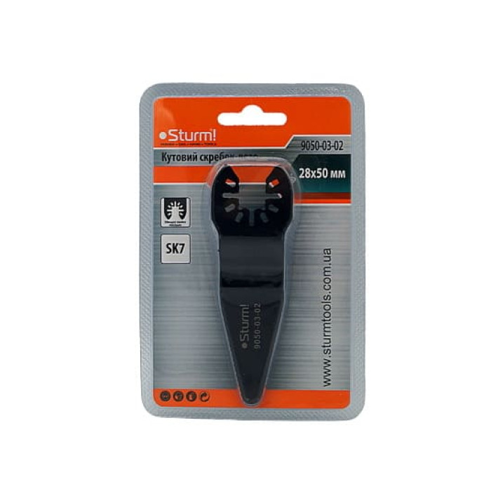 Скребок Sturm кутовий 28х50мм (9050-03-02)