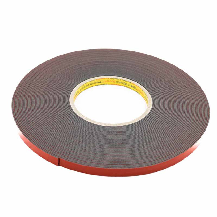 Двостороння клейка стрічка 3M 80319 PT 1100 чорна 1,1 мм * 9мм * 20м