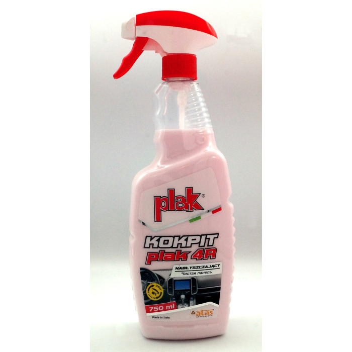 Поліроль для пластику та вінілу (консервант молочко) Atas Plak 4R 750 мл