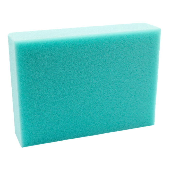 Губка для миття авто Classic з дрібними порами 190*140*50мм жовта/синя Carlife (без упаковки)