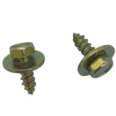 Крепление брызговика, саморез, цвет желтый 6,3X19 Opel