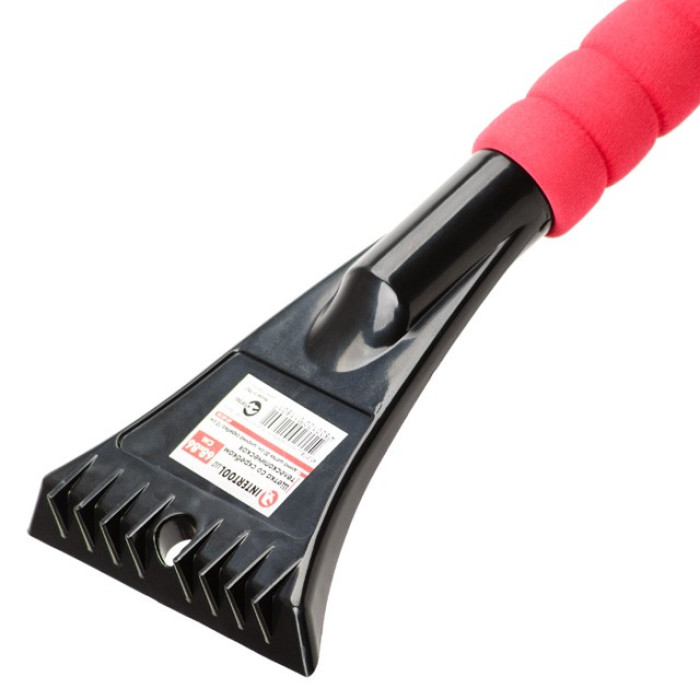 Щітка зі скребком телескопічна 68-86см INTERTOOL AT-0118