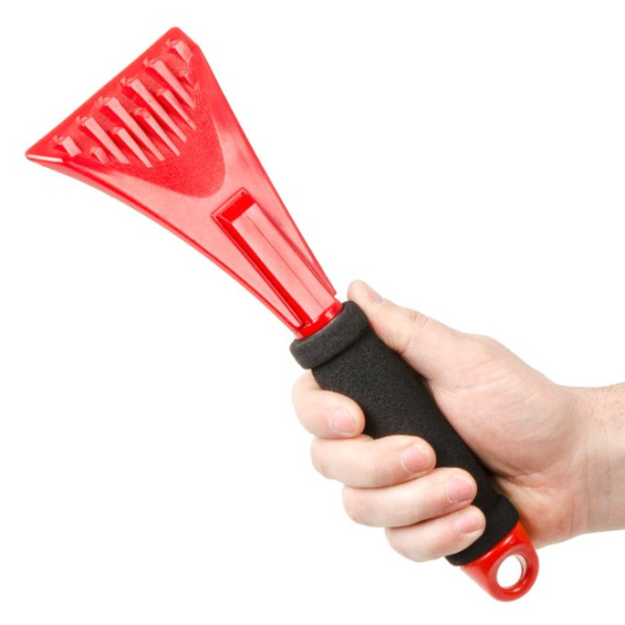 Автомобільний скребок для скла 29х10см INTERTOOL AT-0103