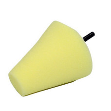 Коло полірувальне для колісних дисків, конусне, жовте.