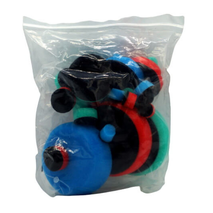 Полірувальна машина професійна ROMPS3AC з набором платформ, кіл + подовжувач