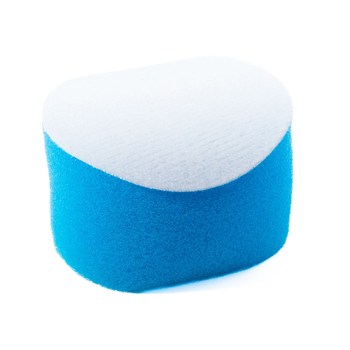 Коло полірувальне на липучці D50мм в асортименті (чорне, червоне, жовте, зелене)