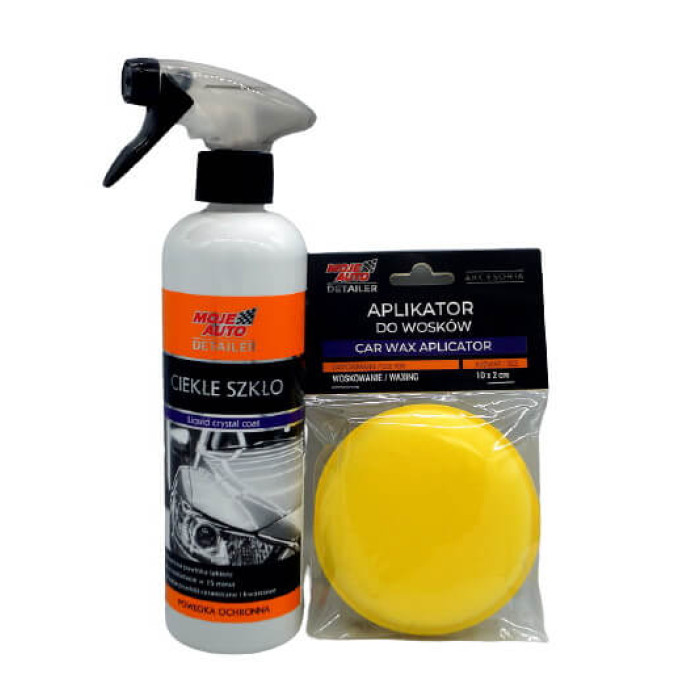 Рідке скло Moje Auto Detailer (19-627) 500мл поліроль + аплікатор