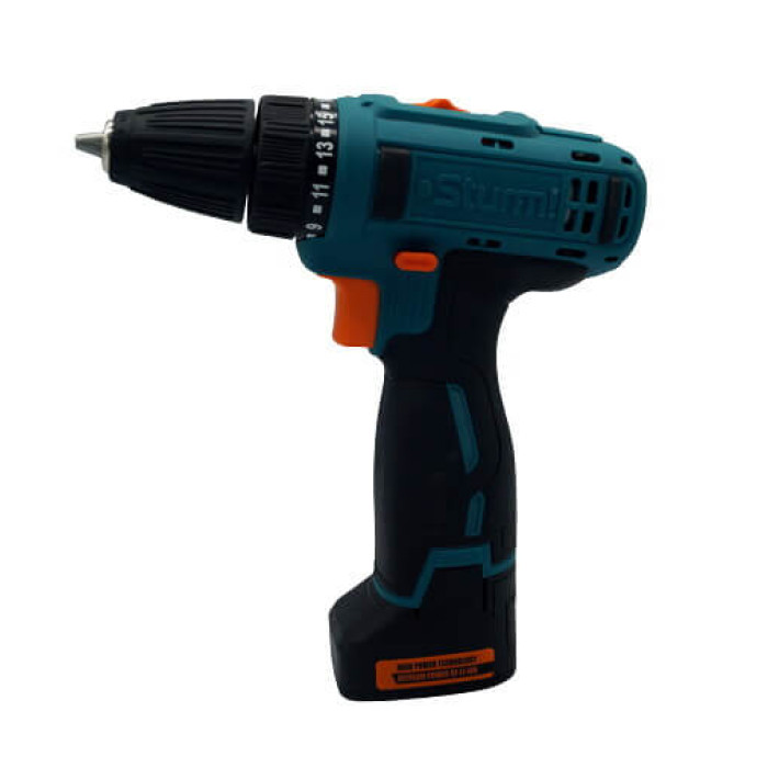 Шуруповерт акумуляторний Sturm CD3218LBE 18В (2 акумулятори 2,0 А/год + кейс)