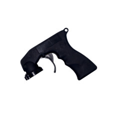 Адаптер для аерозольних балончиків з ручним механізмом Пістолет із розпилювачем для захоплення тригера Alloet 15*11 см Чорний