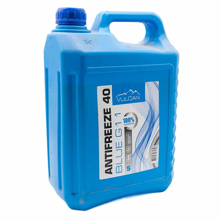 Антифриз VULCAN А-40 (синя каністра) 5л