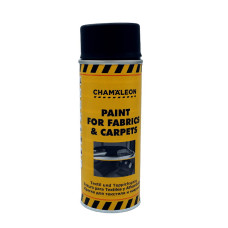 Фарба для текстилю та килимків в аерозолі, чорний, 400 мл CHAMALEON 26802