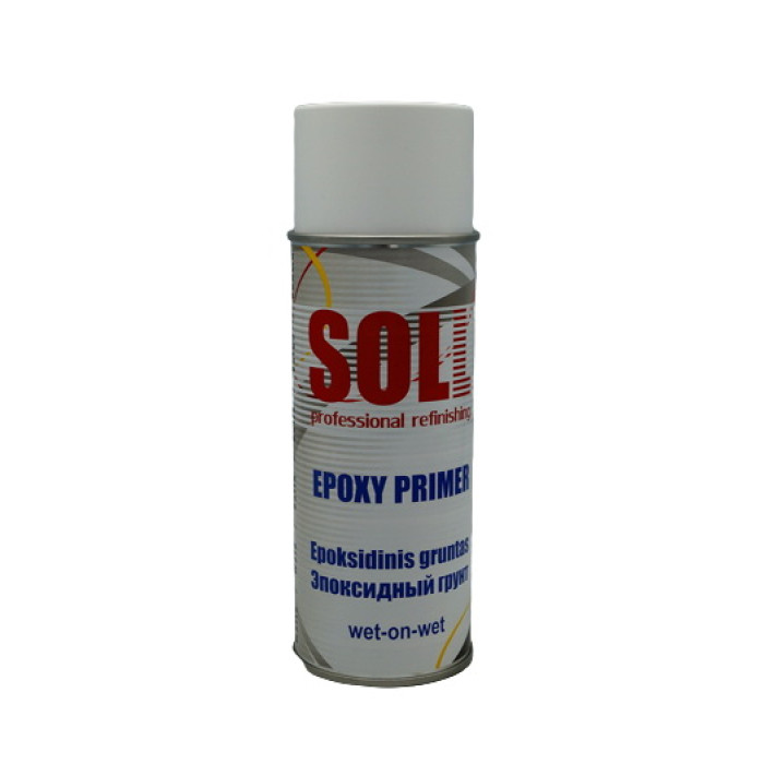 Грунт-спрей епоксидний wet-on-wet (SOLL) Epoxy Primer 1K білий 400мл S700029w