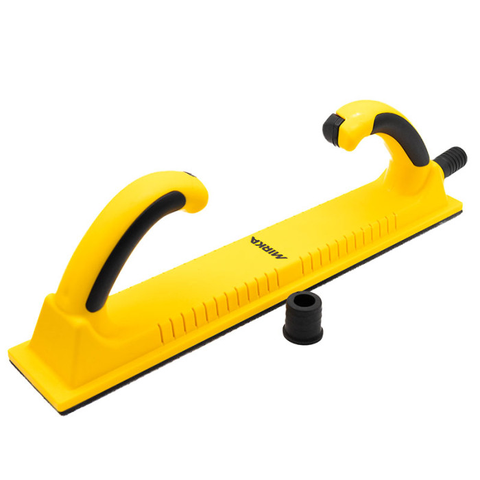 Ручний шліфувальний блок Premium MIRKA 70х400 мм 53 відп. жовтий гнучкий