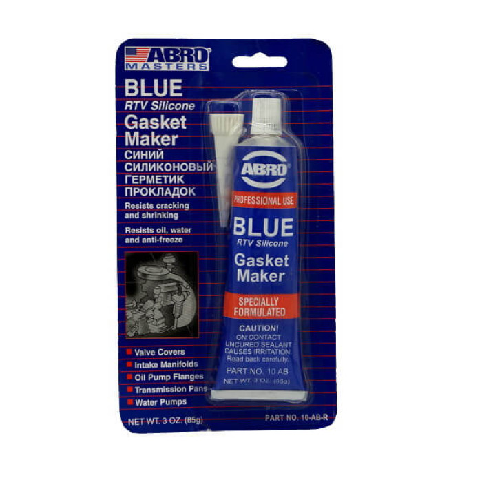 Герметик силіконовий прокладки синій ABRO 10-AB 85гр