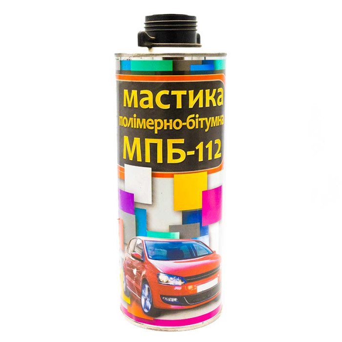Мастика полімерно-бітумна ХЗЧ МПБ-112 (під пістолет) 1 кг