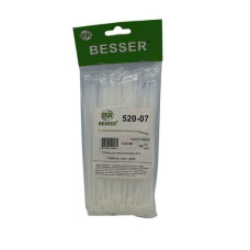 Хомути пластикові білі Хомути пластикові білі 520-07