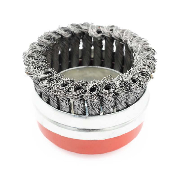 Щітка чашкова з пучками витого дроту ALLOID 100 мм М14 (арт. WB-20100U)