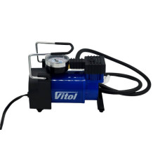 Автокомпресор ViTOL К-30 150 psi 14 А 37 л прикурювач (К-30)