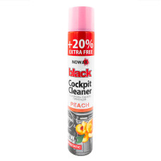 Поліроль для торпеди панелі приладів Nowax Spray 750 мл - Peach (арт. NX00706)