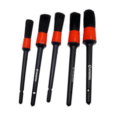 Набір пензлів 5шт для дітей лінгу, хімчистки INTERTOOL AT-0100