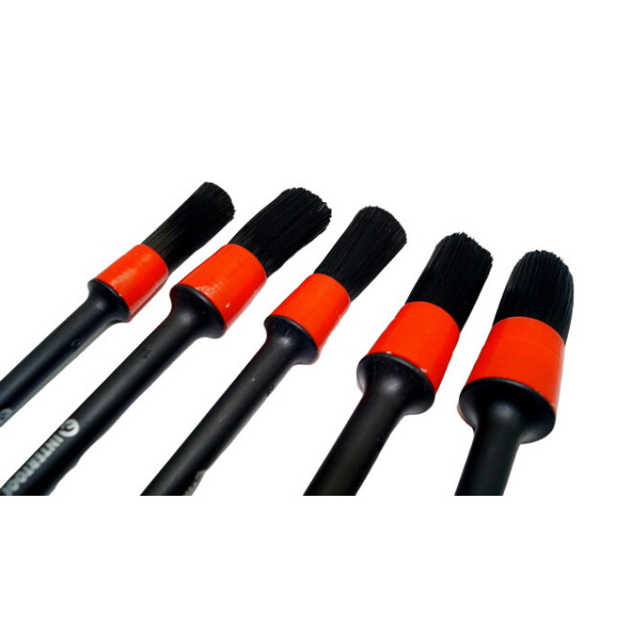 Набір пензлів 5шт для дітей лінгу, хімчистки INTERTOOL AT-0100