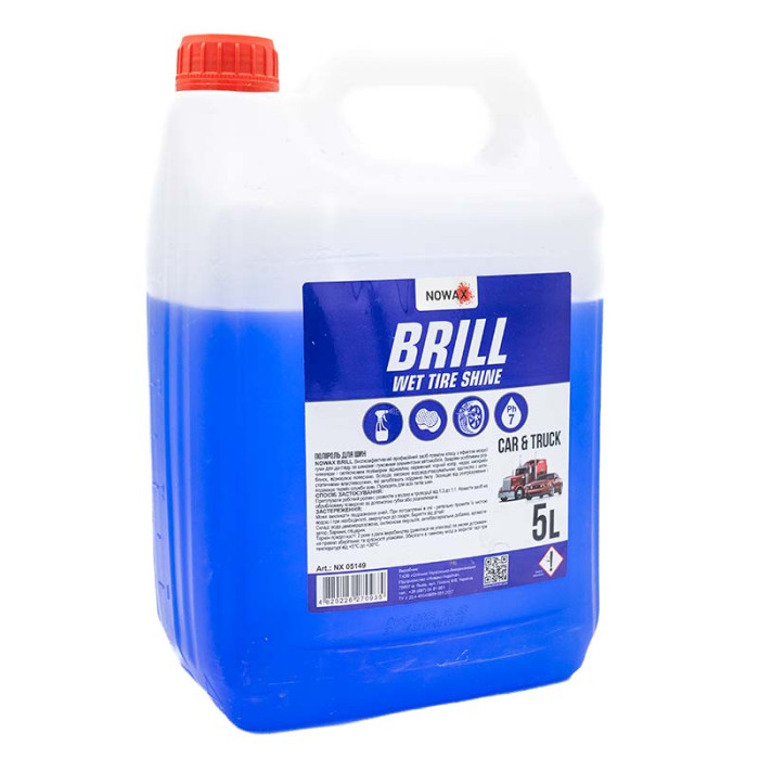 Очищувач для шин (концентрат) Nowax NX05149, 5 л