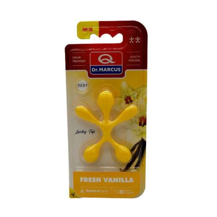 Ароматизатор Dr.Marcus Lucky Top Свіжа ваніль, підвісний на дефлектор