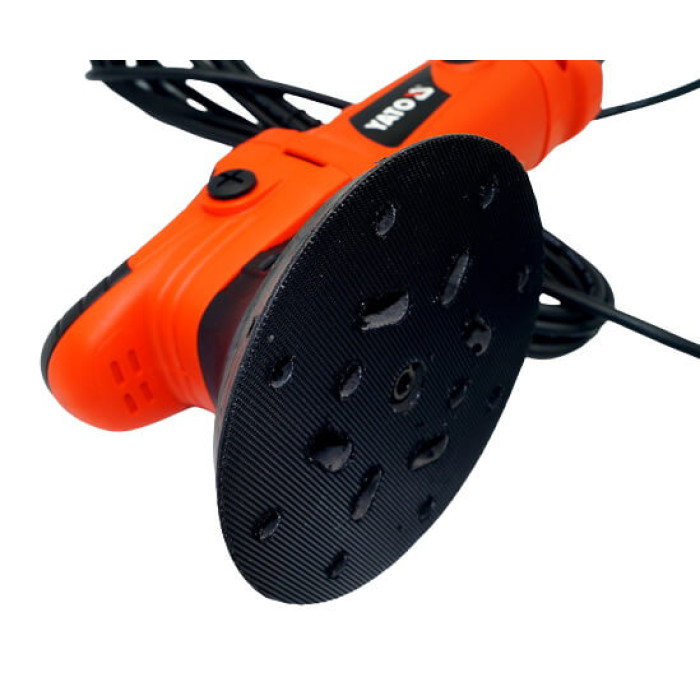 Полірувальна ексцентрикова машина, 720 Вт, 2100–5000 об/хв, YATO YT-82200