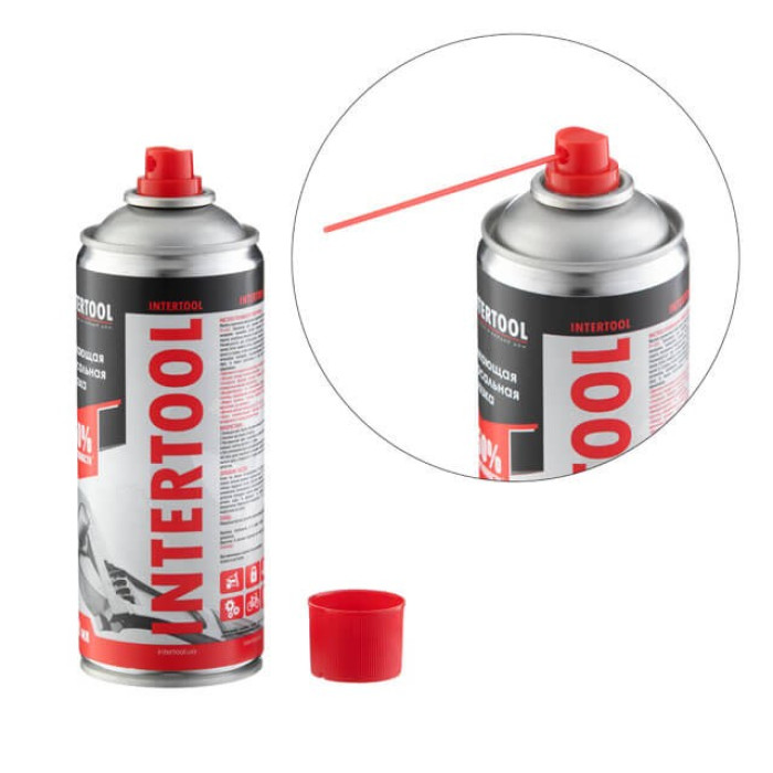 Мастило проникаюче універсальне, аерозоль 400 мл INTERTOOL FS-4040