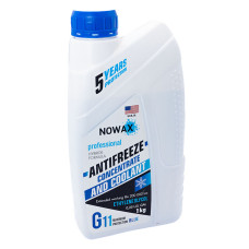 Антифриз Nowax концентрат G11 (NX01011) -38 ° С 1 кг синій