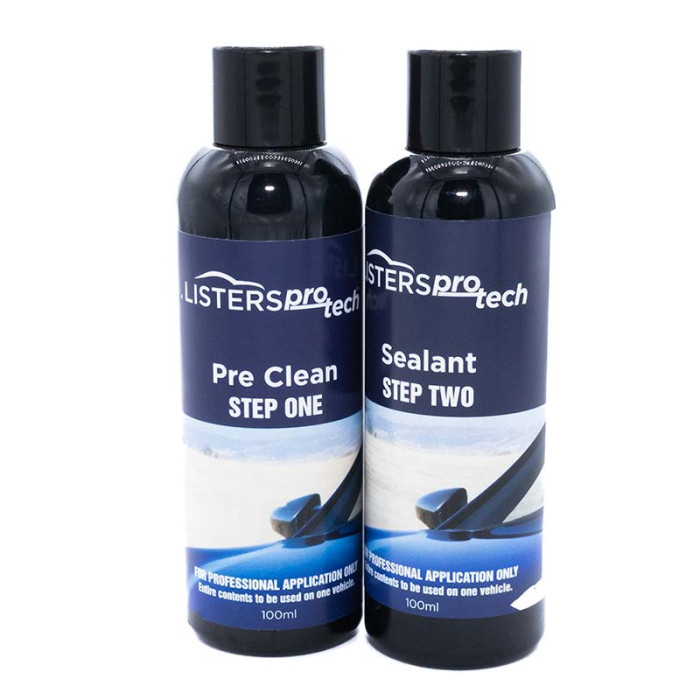Керамічне нанопокриття LISTERS TWO Steps 100мл + 100мл