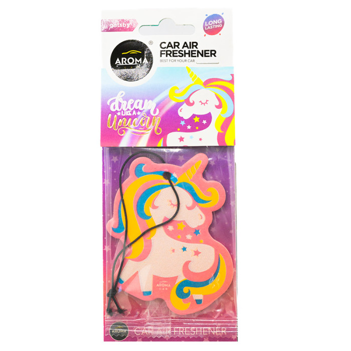 Ароматизатор Aroma Car Gar Cellulose Glitter Series Єдиноріг