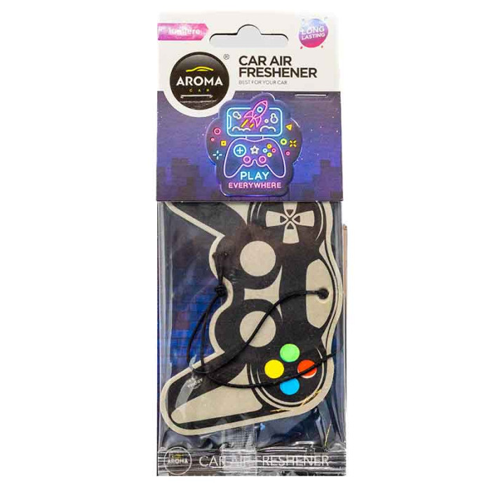 Ароматизатор повітря Aroma Car Gar Cellulose Games - Controller Lumiere (арт. 83400)