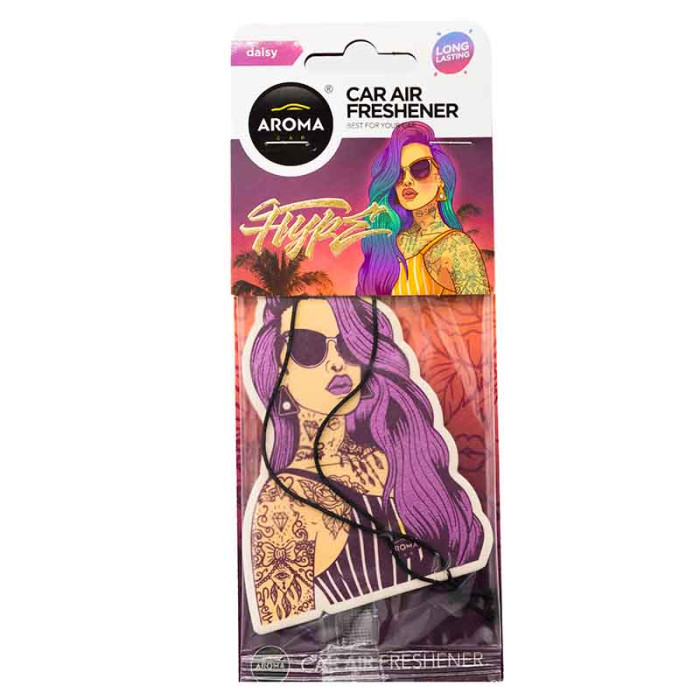 Ароматизатор Aroma Car Cellulose Hype Girl - Pink Hair (арт. 83262)