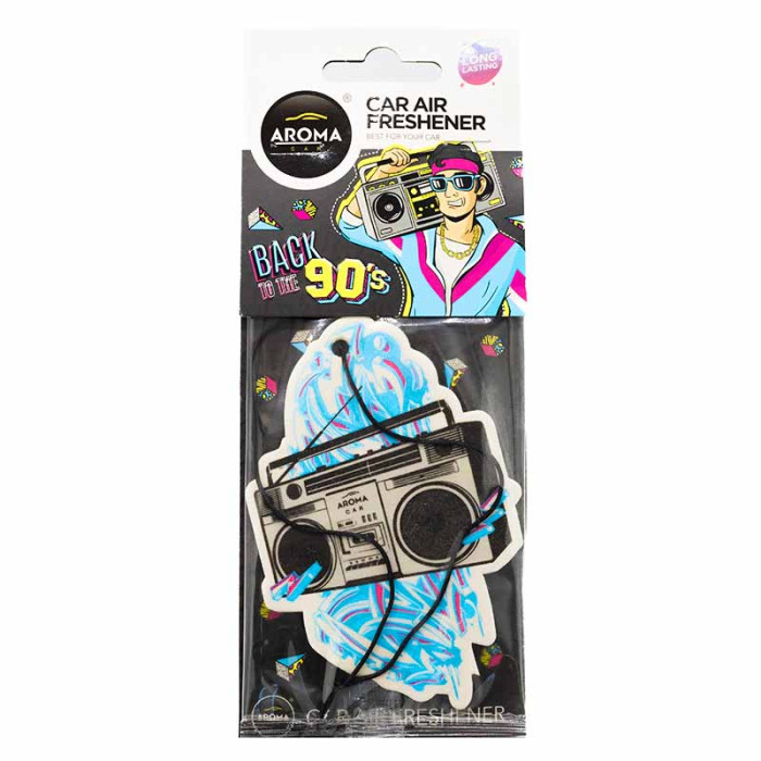 Ароматизатор Aroma Car Cellulose Back To 90 & 70 - Boom Box