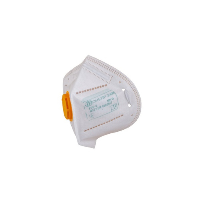 Респіратор MASTERTOOL ДНІПРО-2КN FFP2 12ГДК з клапаном 82-0177