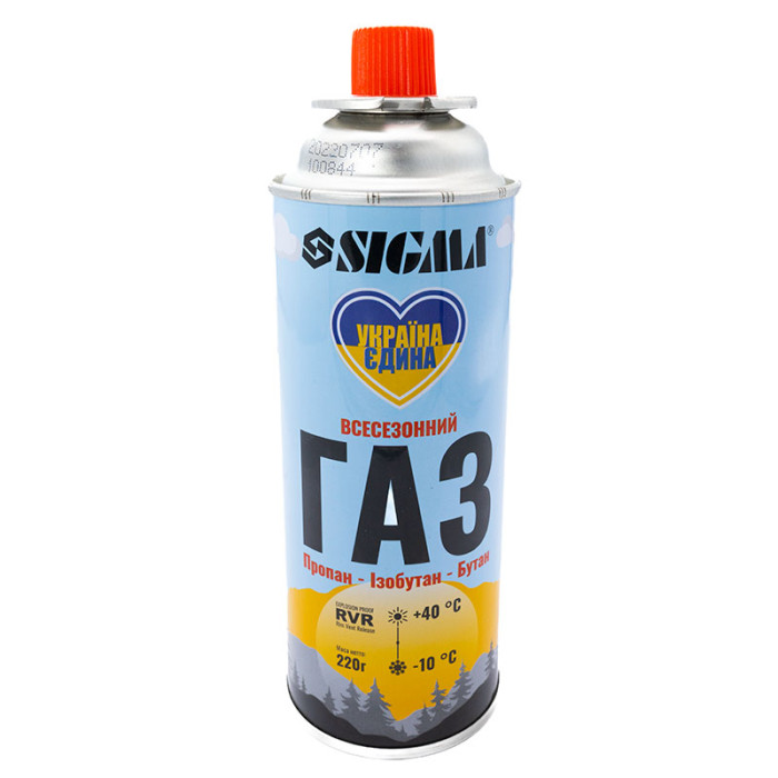 Балон газовий всесезонний 220г RVR Корея SIGMA (2901751)